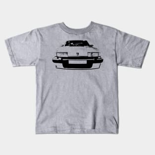 Rover SD1 1980s British classic car monoblock black Kids T-Shirt